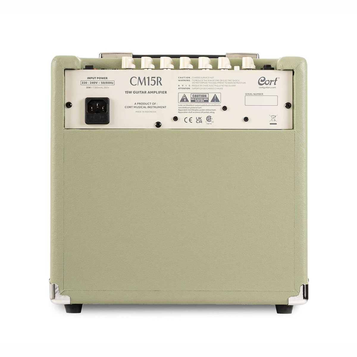 CM 15R Pastel Green E-Gitarrencombo