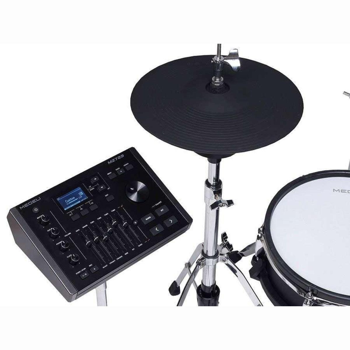 MZ729 Drumset digital inkl. Hardware