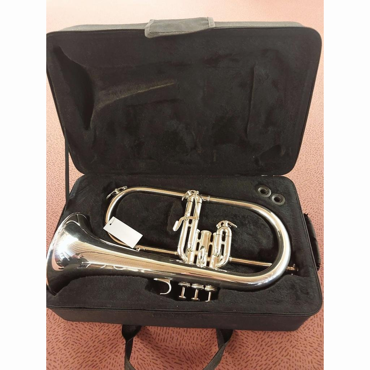 Flügelhorn Thomann Silber mit Koffer