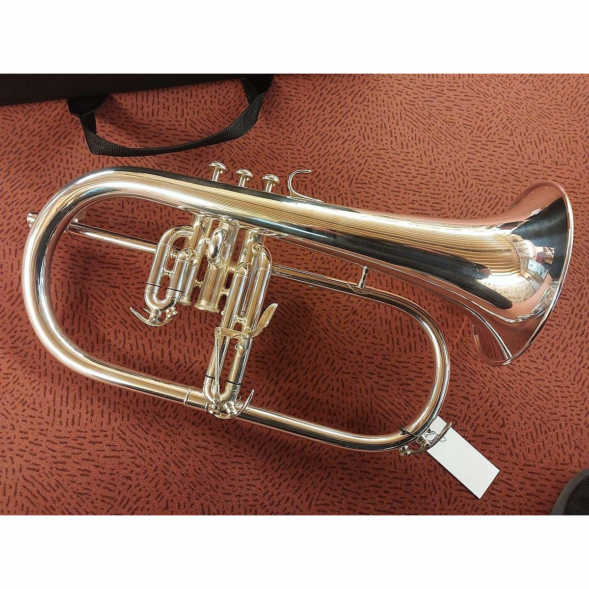 Flügelhorn Thomann Silber mit Koffer