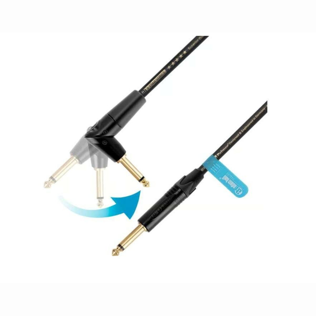 Klinkenkabel 6,3 Flipjack 4,5m