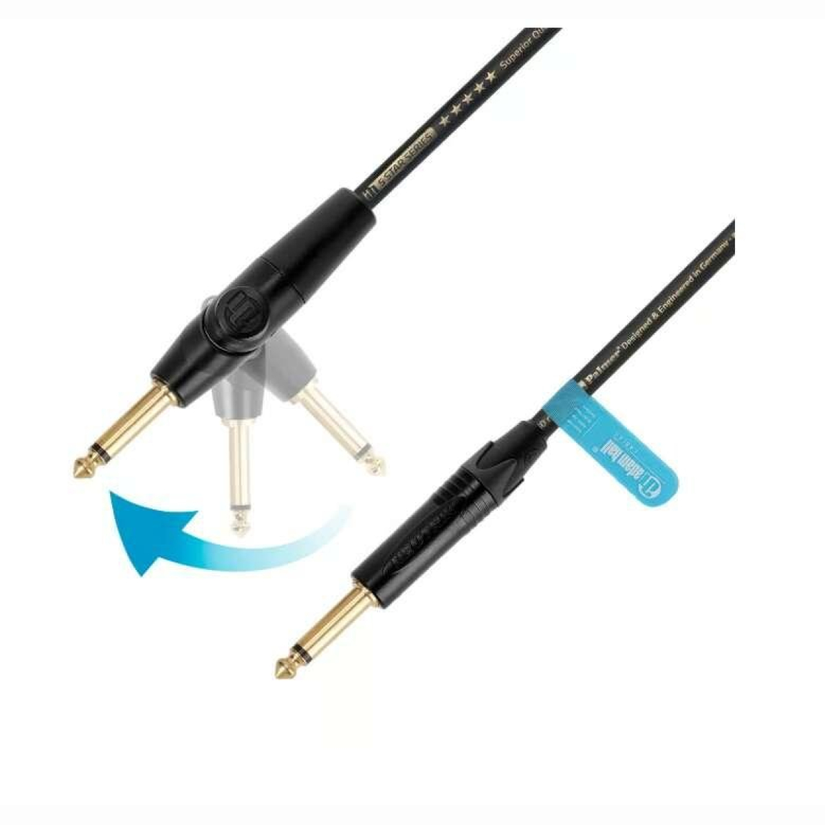 Klinkenkabel 6,3 Flipjack 4,5m