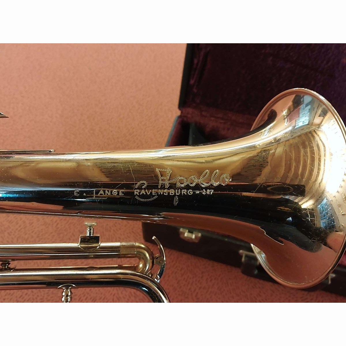 Flügelhorn Lange Apollo mit Koffer