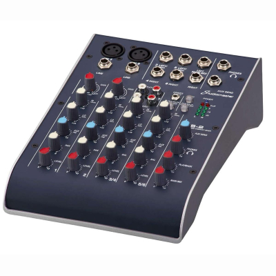 C2S-2 6 Kanal Mixer mit USB C2S-2 6 Kanal Mixer mit USB